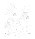 Page B Diagram and Parts List for 1537-1  Briggs and Stratton Pressure Washer